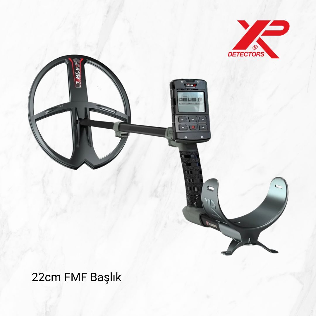 XP DEUS 2 Metal Dedektör – Ana Kontrol Ünitesi ve 22cm FMF Başlık ile